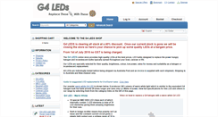 Desktop Screenshot of g4leds.com.au