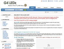 Tablet Screenshot of g4leds.com.au